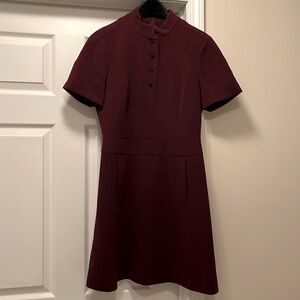 Karen Millen Burgundy Dress US size 8